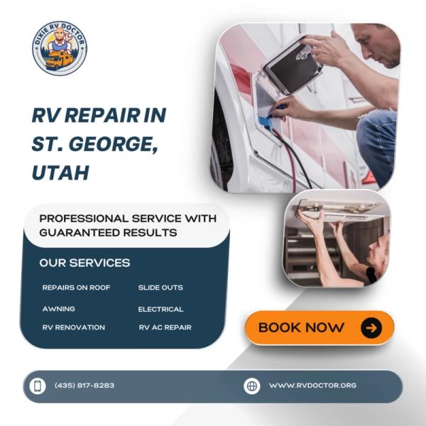RV Repair in St. George, Utah – Professional Service with Guaranteed Results