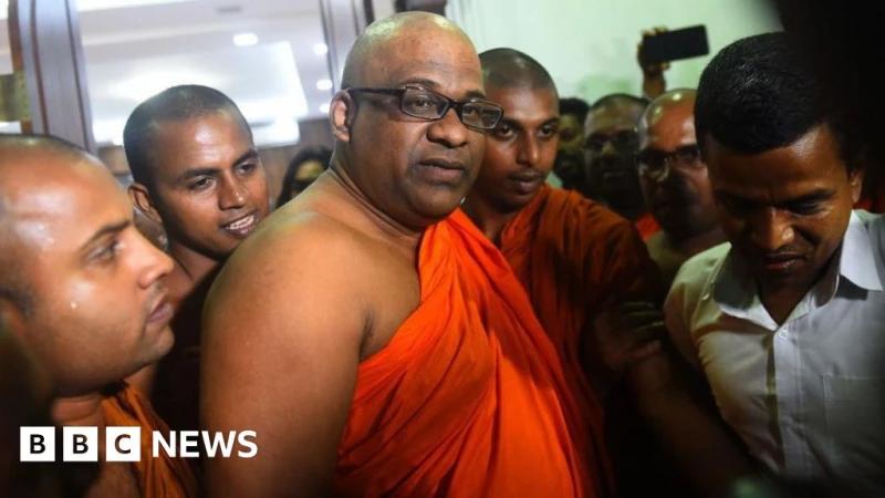 Gnanasara: Controversial Sri Lankan monk jailed for insulting Islam