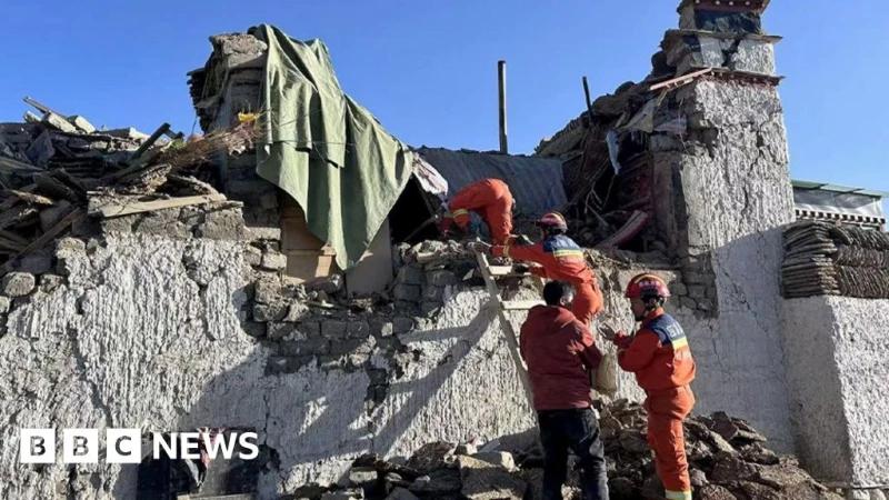 Tibet earthquake: Hundreds rescued as search continues for survivors