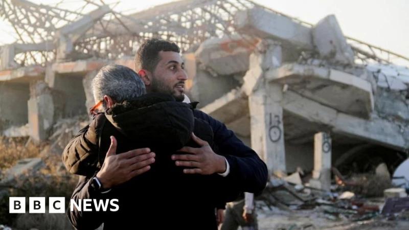 'Half our house is gone': Palestinians face worst fears in north Gaza