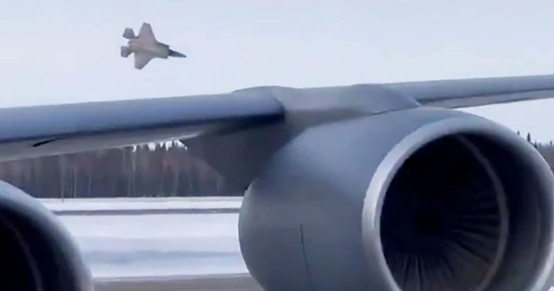 Pilot safe after F-35 military jet suffers ‘significant damage' in accident at Alaska base