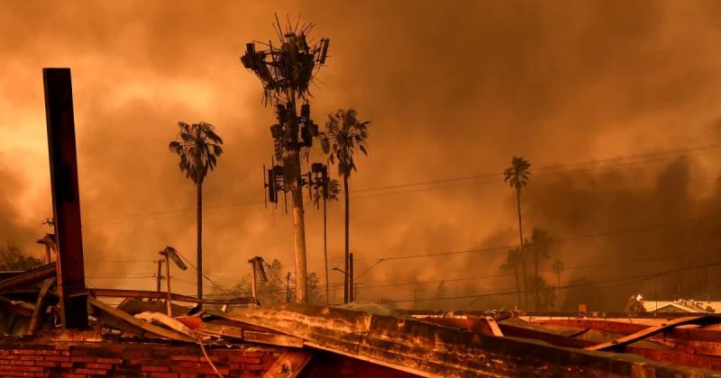 Power line had increase in current on day of Eaton Fire, California utility says