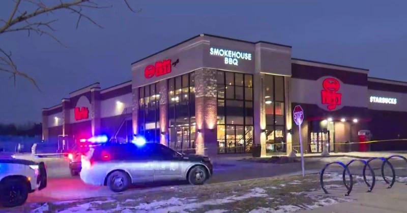 Indiana supermarket shooting leaves 2 dead and 2 police officers wounded