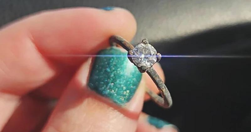 Altadena couple finds engagement ring in rubble of where their home once was