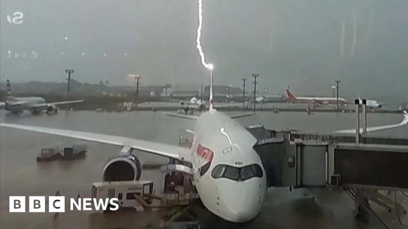 Sao Paulo storm brings floods, chaos and lightning