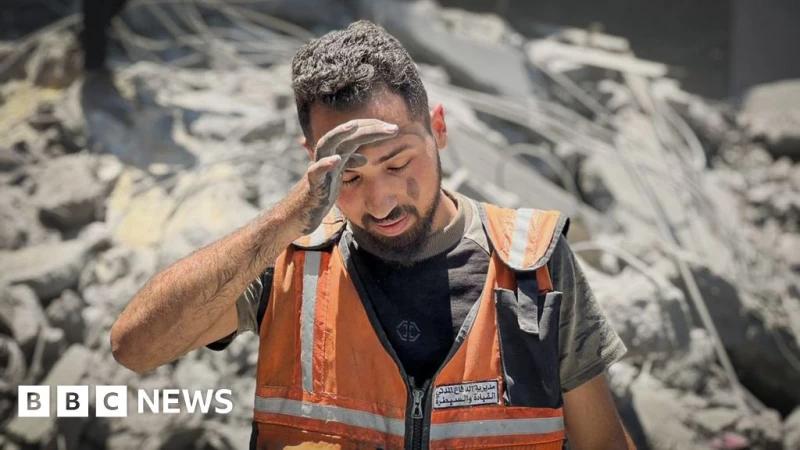 Gaza rescuers face toll of their work: 'I have become afraid of my own memories'