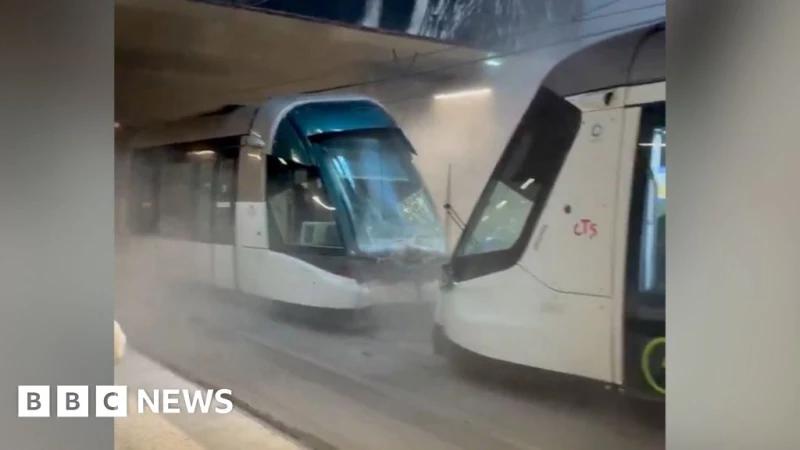 Strasbourg tram collision injures dozens