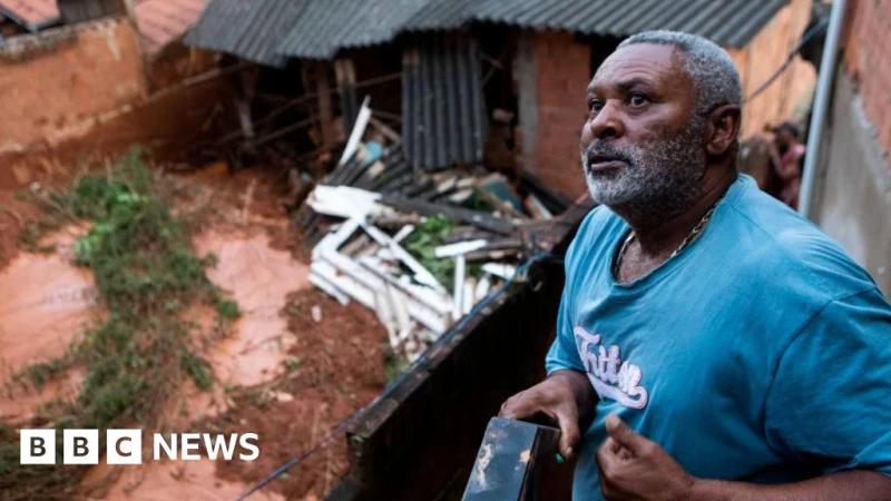 Brazil's Minas Gerais state: Landslides kill at least 10 